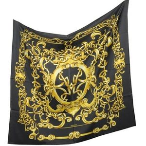 Versace Heritage Barocco Print Silk Foulard